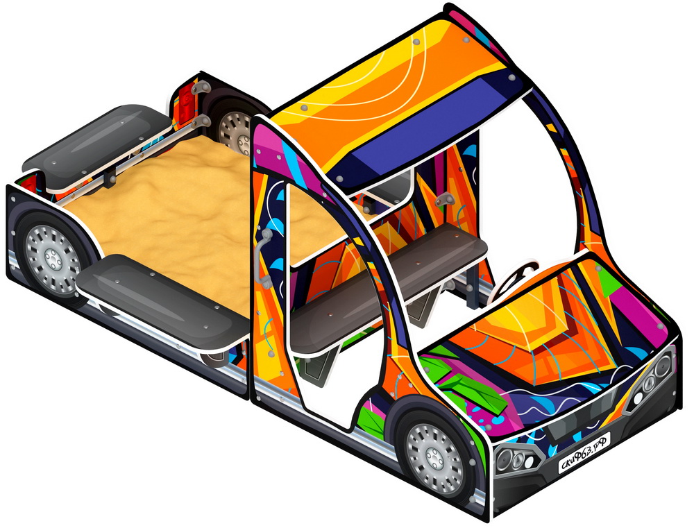 ГРУЗОВИЧОК песочница ИО 5.03.03-11