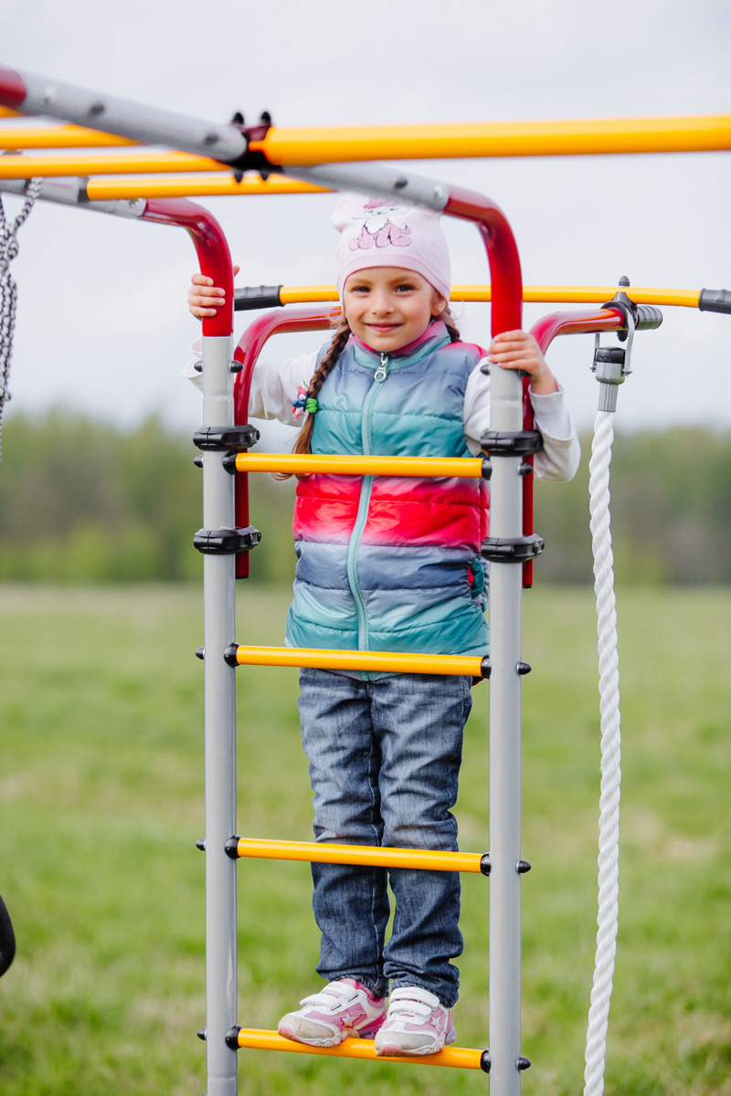 Спортивно-игровой комплекс ROMANA Fitness R.103.20.04 Фитнесс (+ ДСК-ВО 91.07 Качели детские)