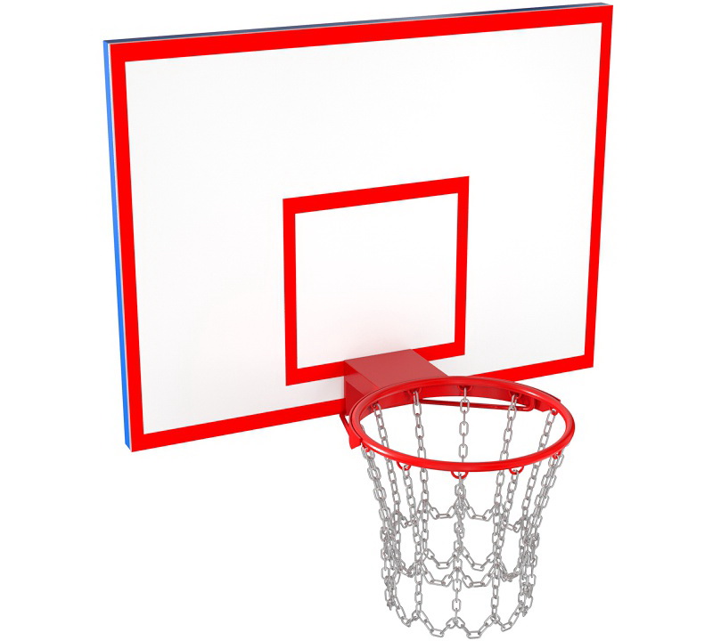 Тренировочный щит из фанеры с кольцом (на выбор)