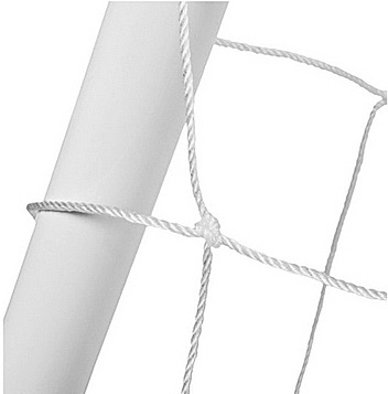 Сетка футбольная 7,5х2,5 м, нить D=3 мм, ячейка 16х16 мм (15.211)