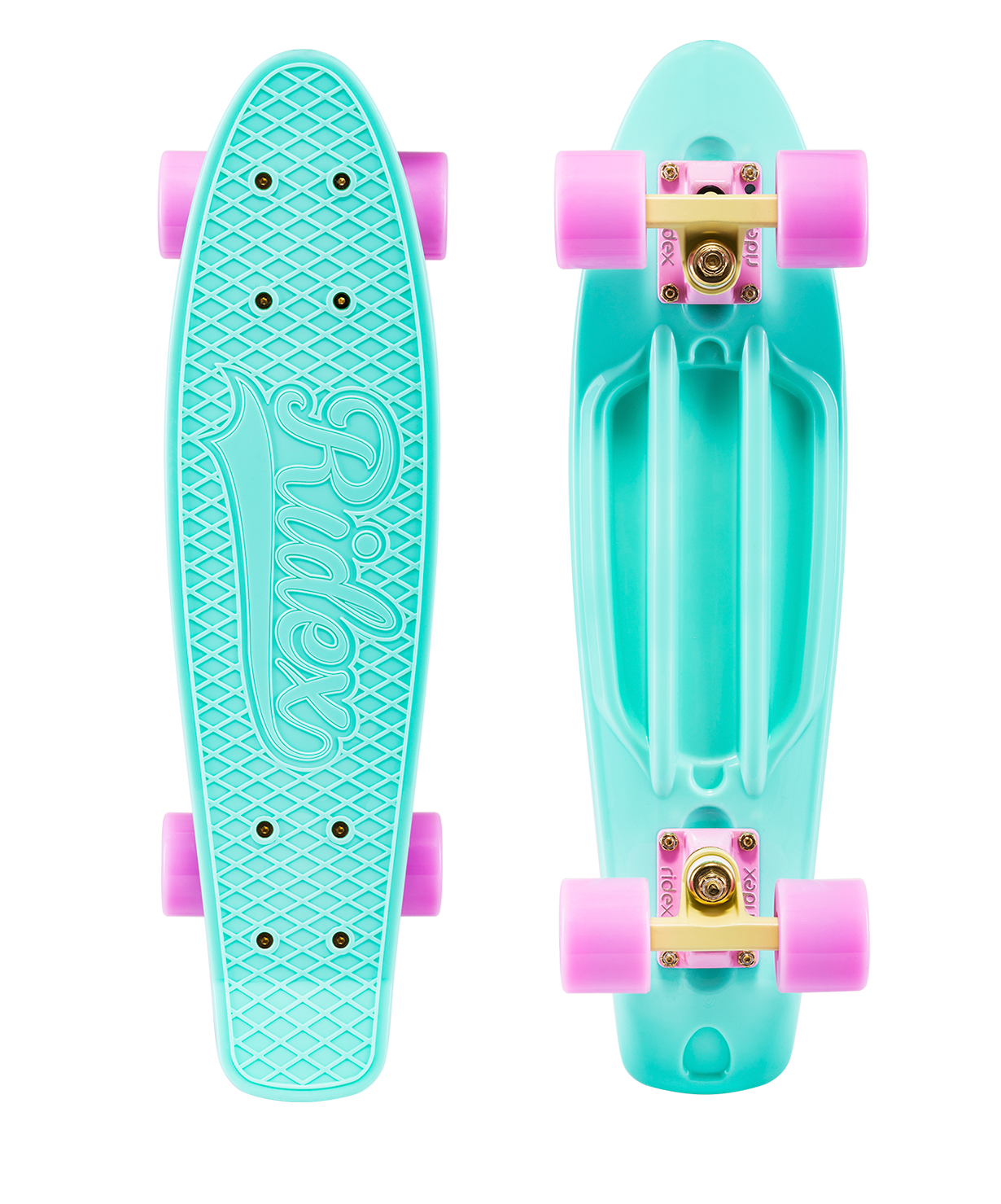 Круизер пластиковый Minty, 22''x6'', Abec-7 Chrome