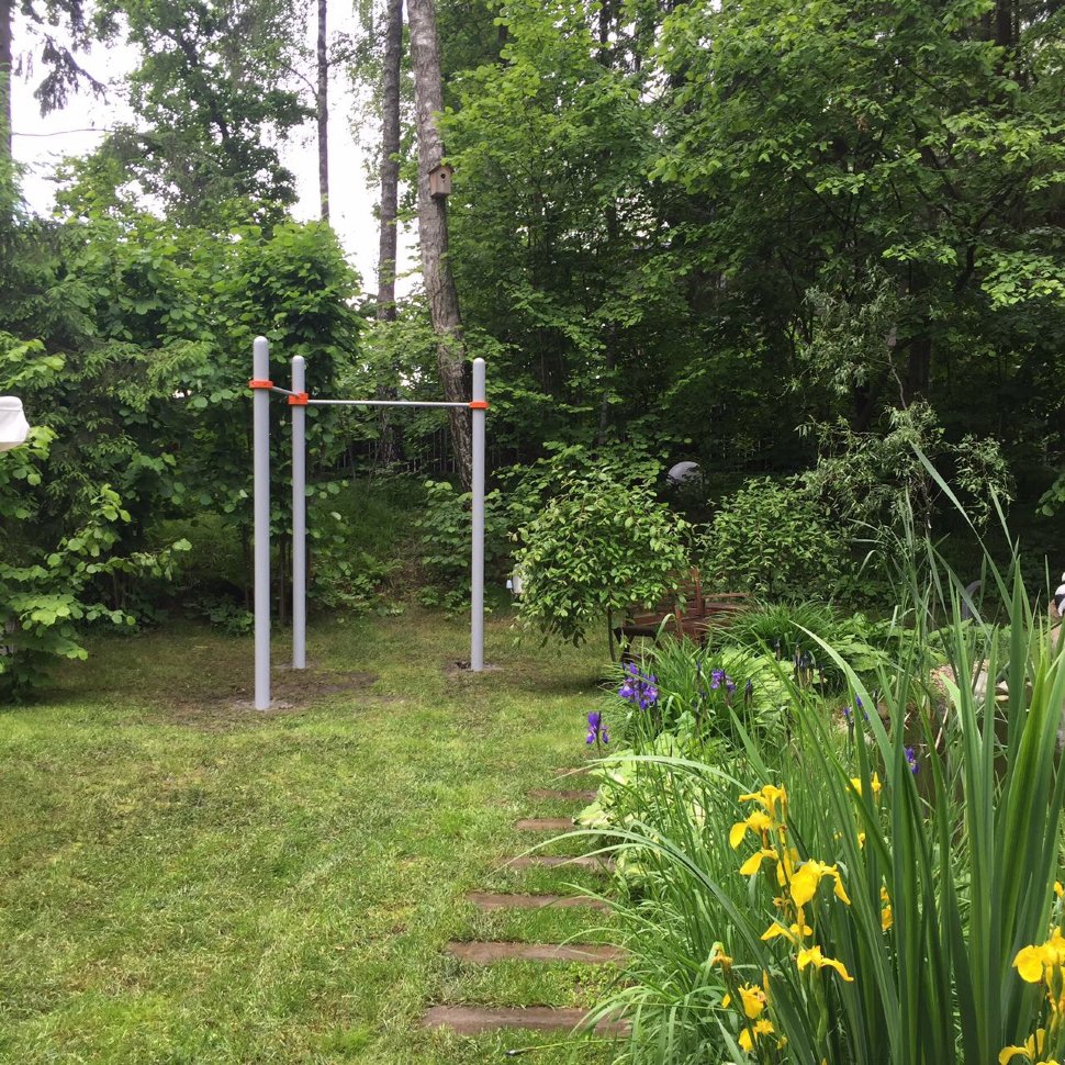 Турник уличный 2.5 х 1.2м на хомутах Air-Gym YSK16