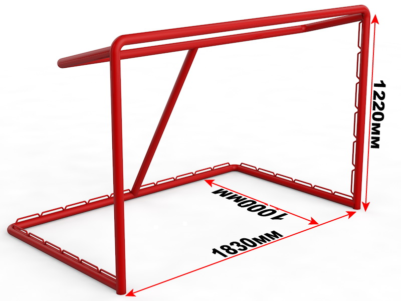 Ворота хоккейные тренировочные неразборные (17.100)