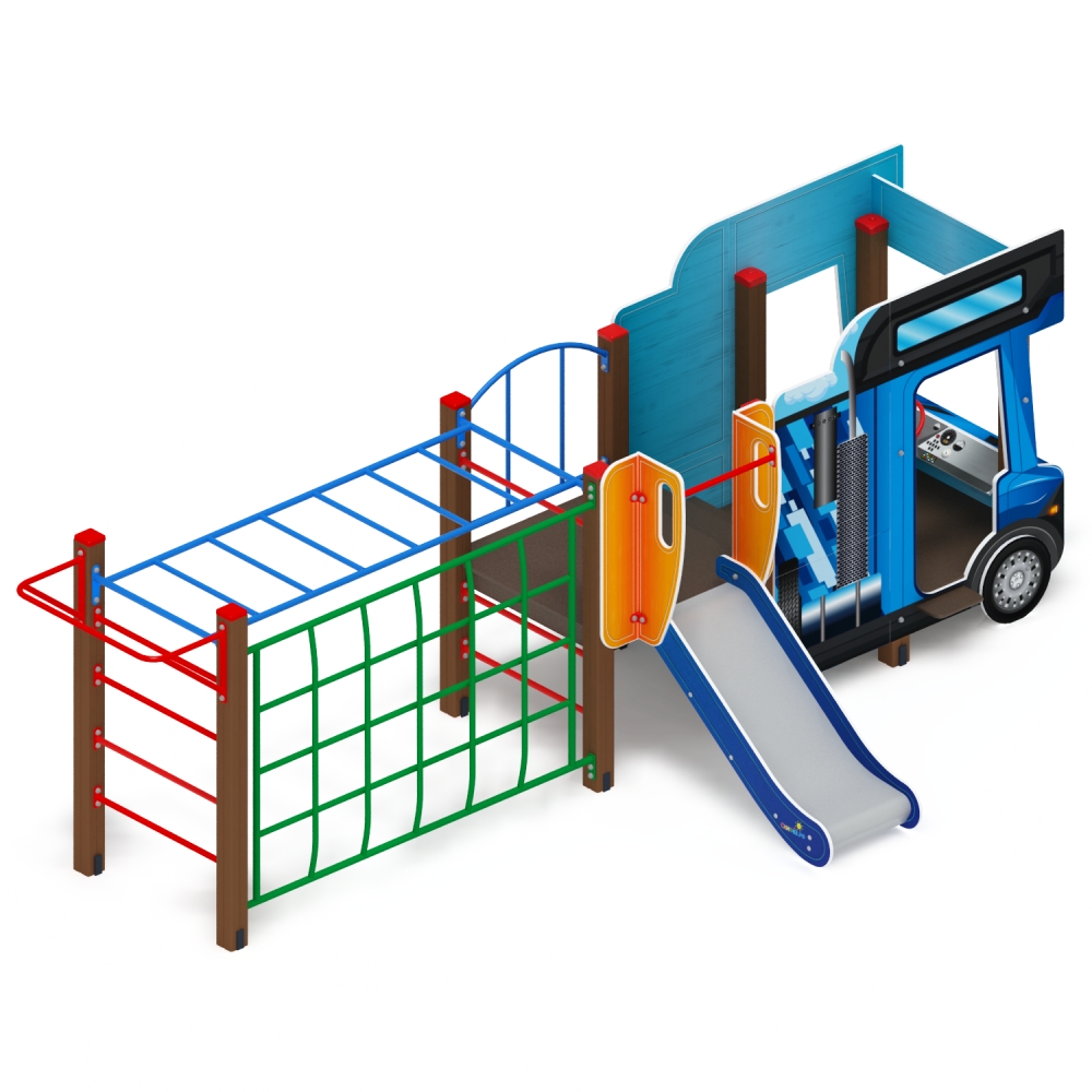 ГРУЗОВИЧОК детский игровой комплекс ДИК 1.03.2.04 (H=750)