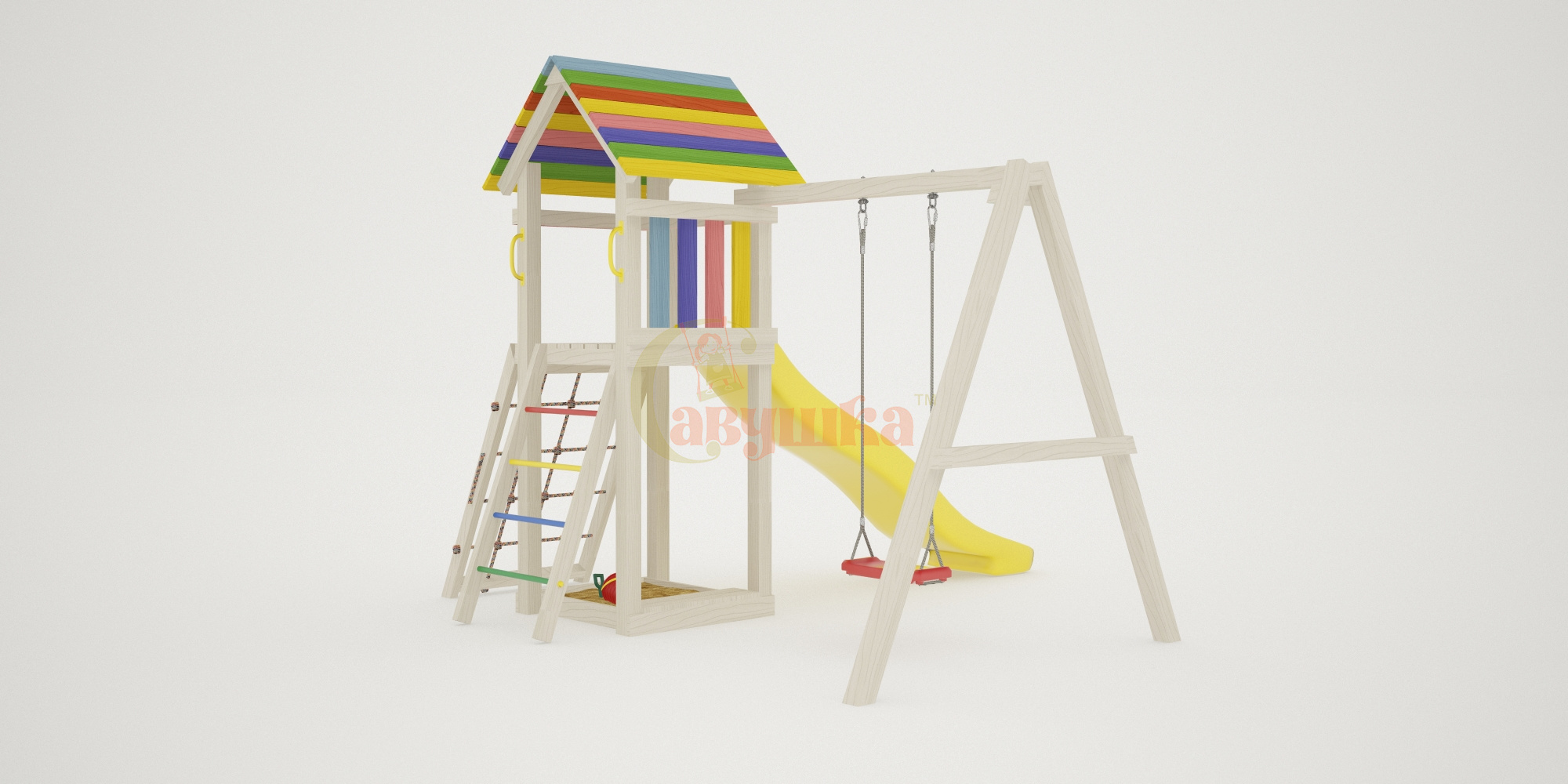 Детская площадка Савушка Мастер-7 (White Color)