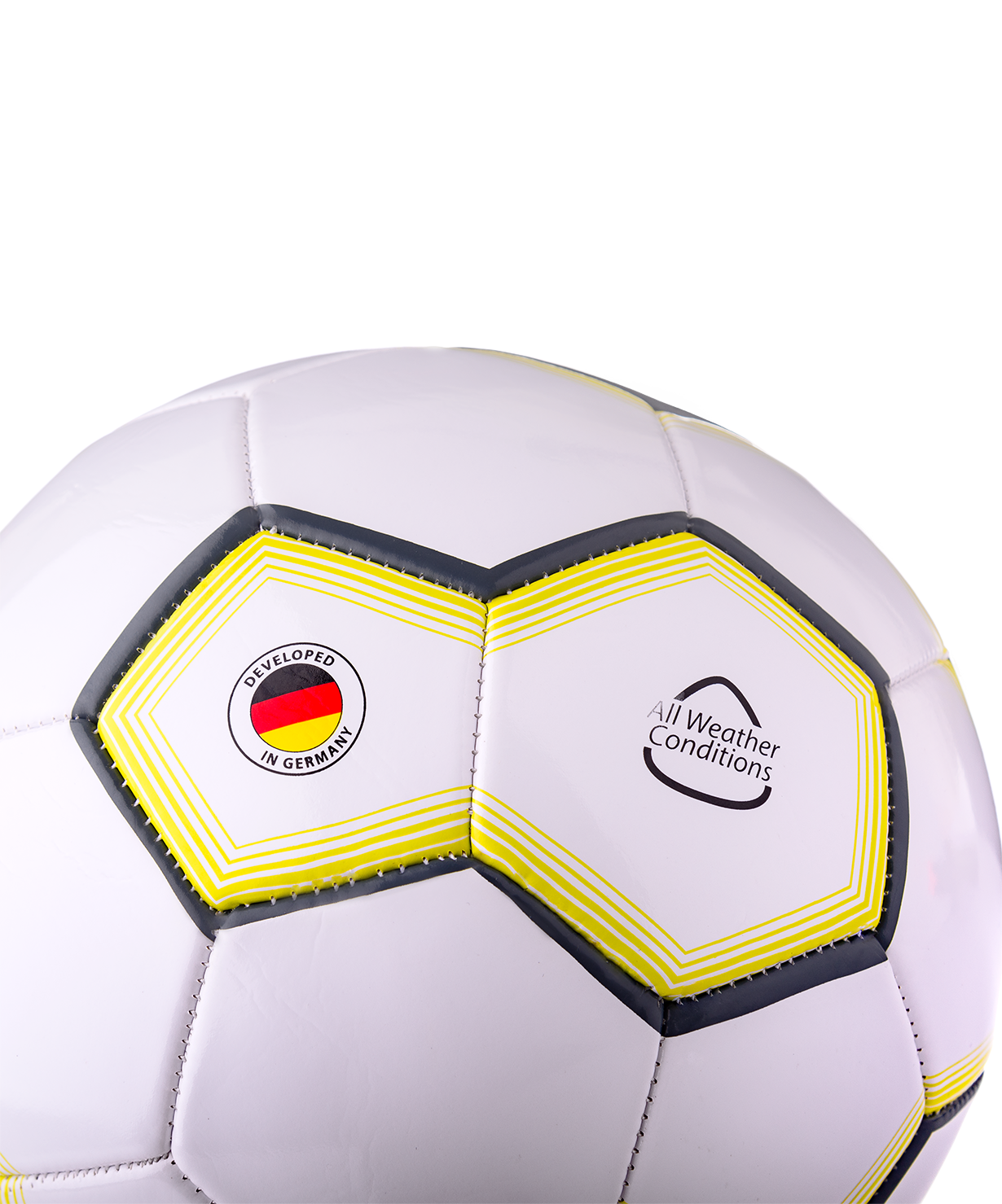 Мяч футбольный JS-100 Intro №5, белый