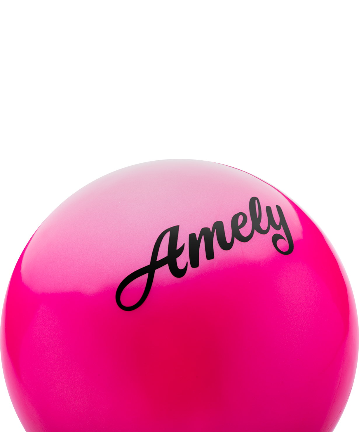 Мяч для художественной гимнастики AGB-101, 15 см, розовый