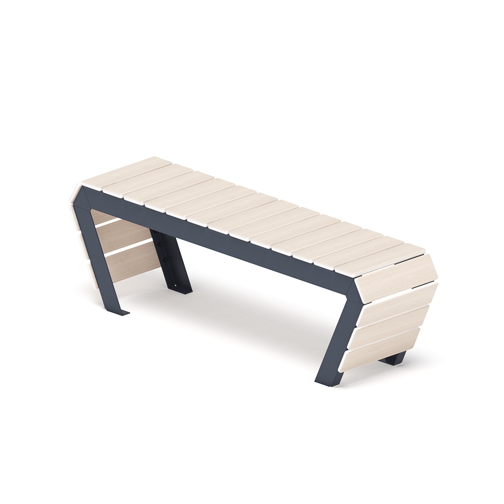 Скамья (беленый дуб) для детской площадки МФ 42.02.04-11