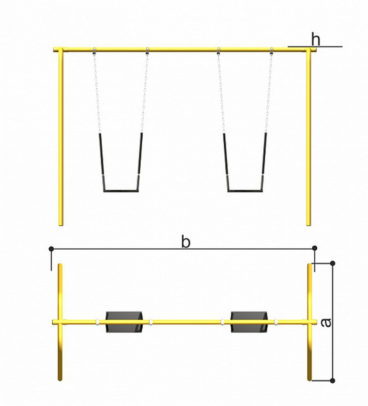 Качели двойные Romana 108.58.00