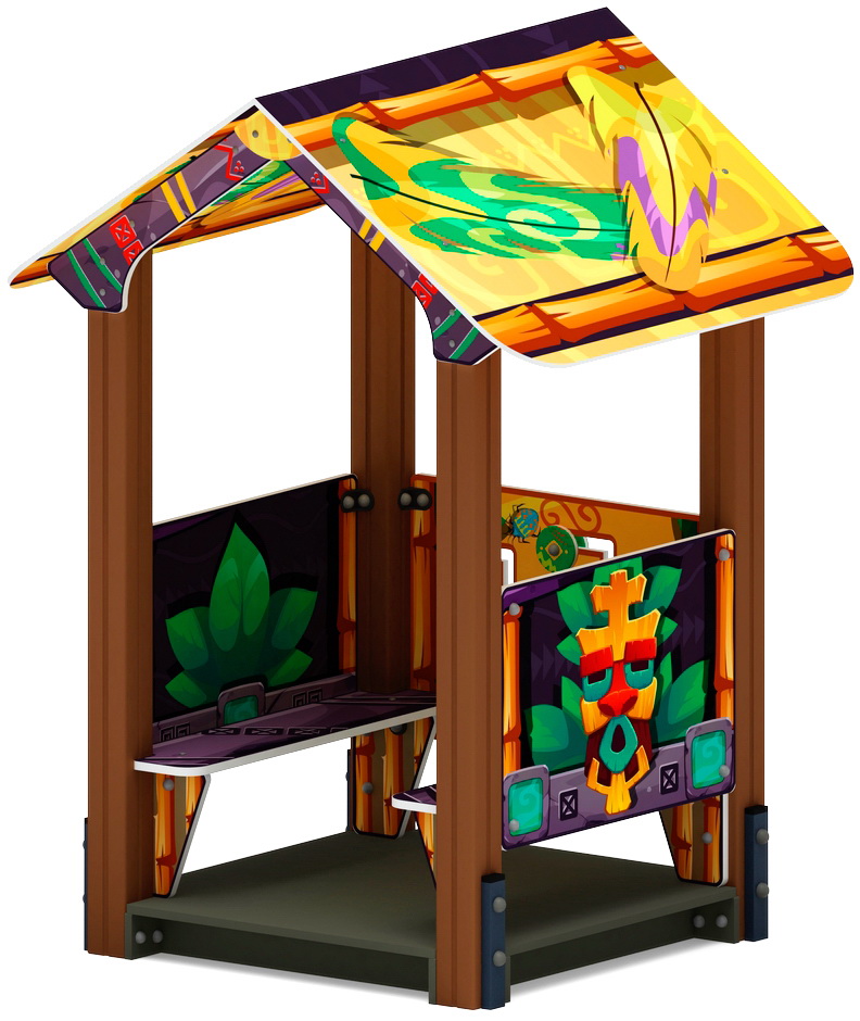 ДОМИК МАЛЫЙ 4 (Майя) для детской площадки МФ 10.01.04-03