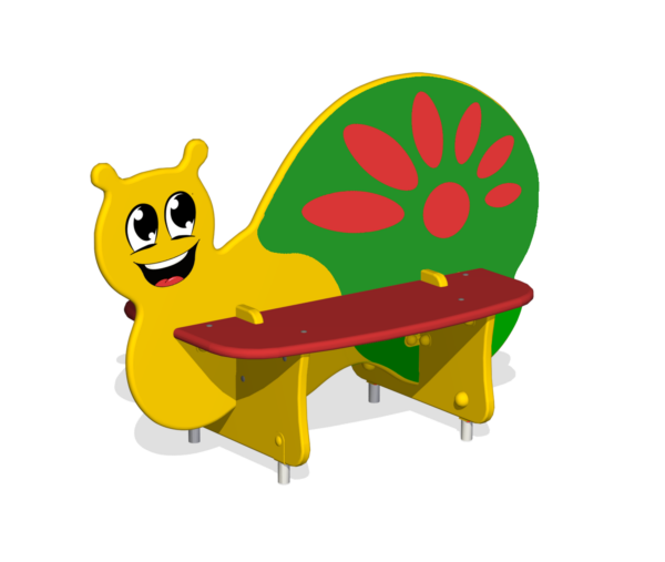 Лавочка детская двойная Улитка-3 МФ-25.2