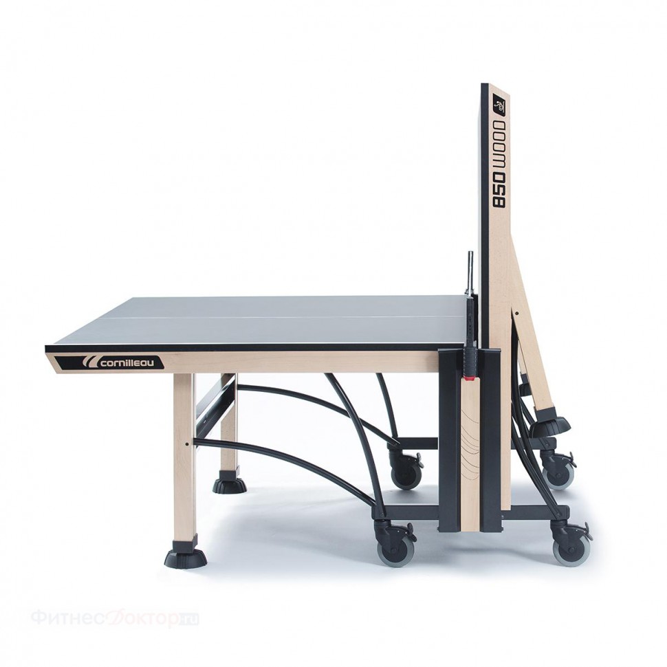 ТЕННИСНЫЙ СТОЛ CORNILLEAU COMPETITION 850 WOOD (СЕРЫЙ)