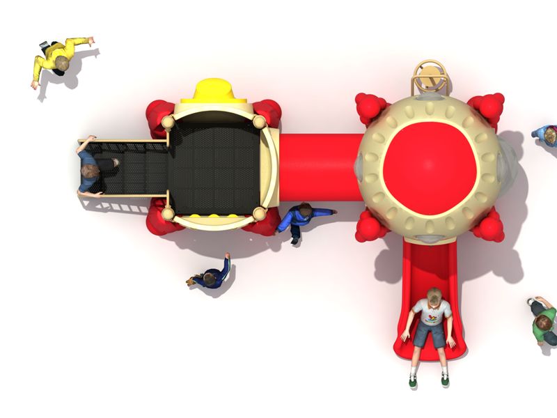 Детская игровая площадка Air-Gym Play Звездный Разрушитель WD-RC145, серия Ракеты