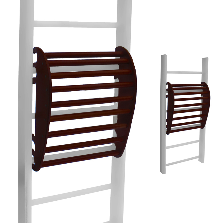 Детский спортивный комплекс Карусель тренажер для осанки №1 гребёнка Венге