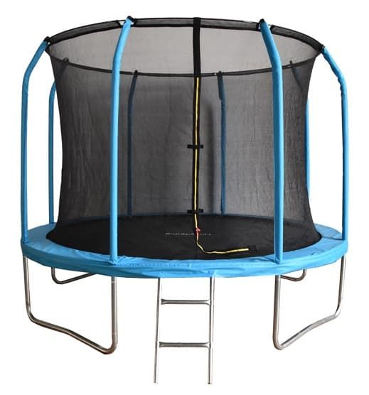 Батут Bondy Sport 8 ft 2,44 м с сеткой и лестницей (синий)