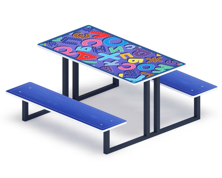 АЗБУКА столик детский МФ 31.01.06-01