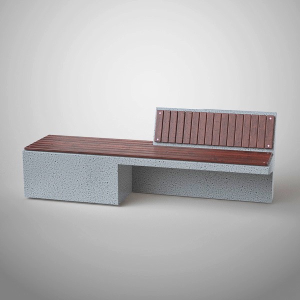 Скамья бетонная С-89