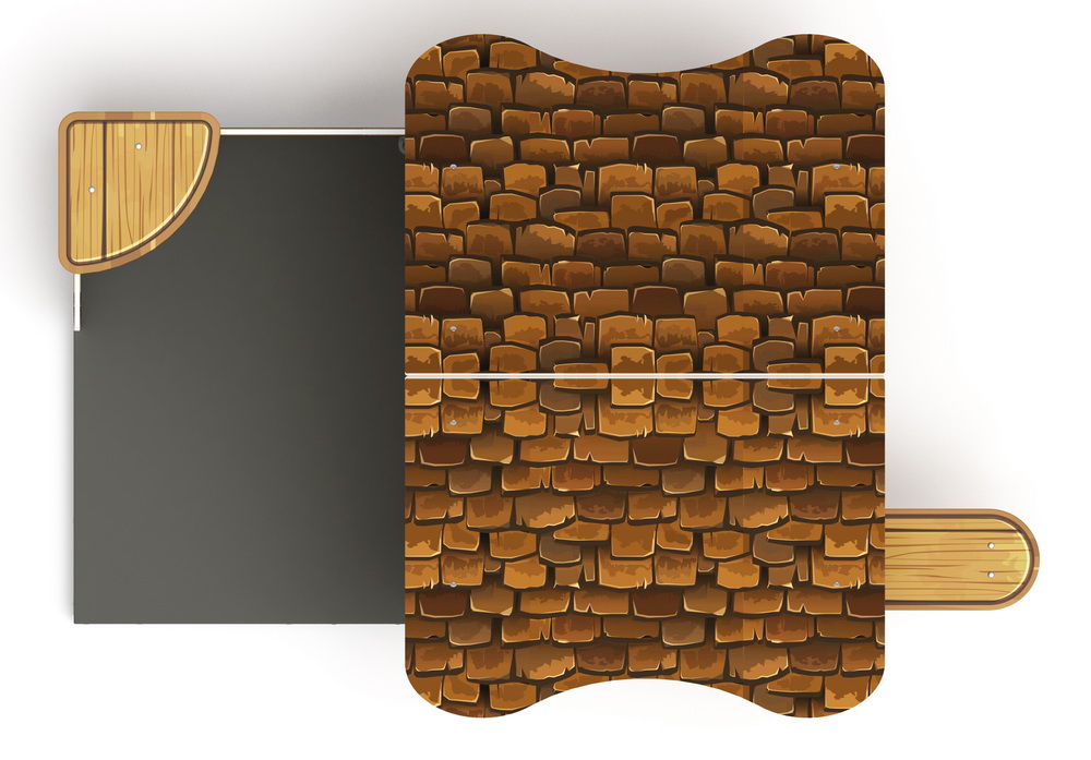 ДОМИК МИНИ тип 3 (Эко) для детской площадки МФ 10.01.12-03