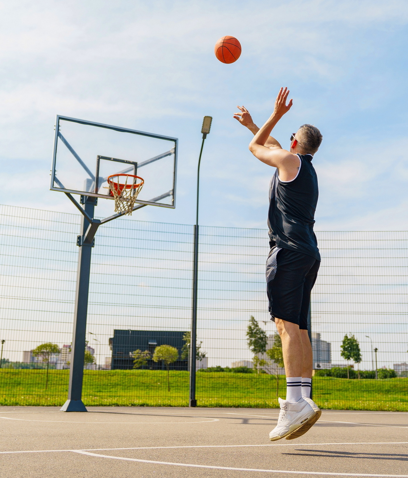 Стойка баскетбольная, комплект