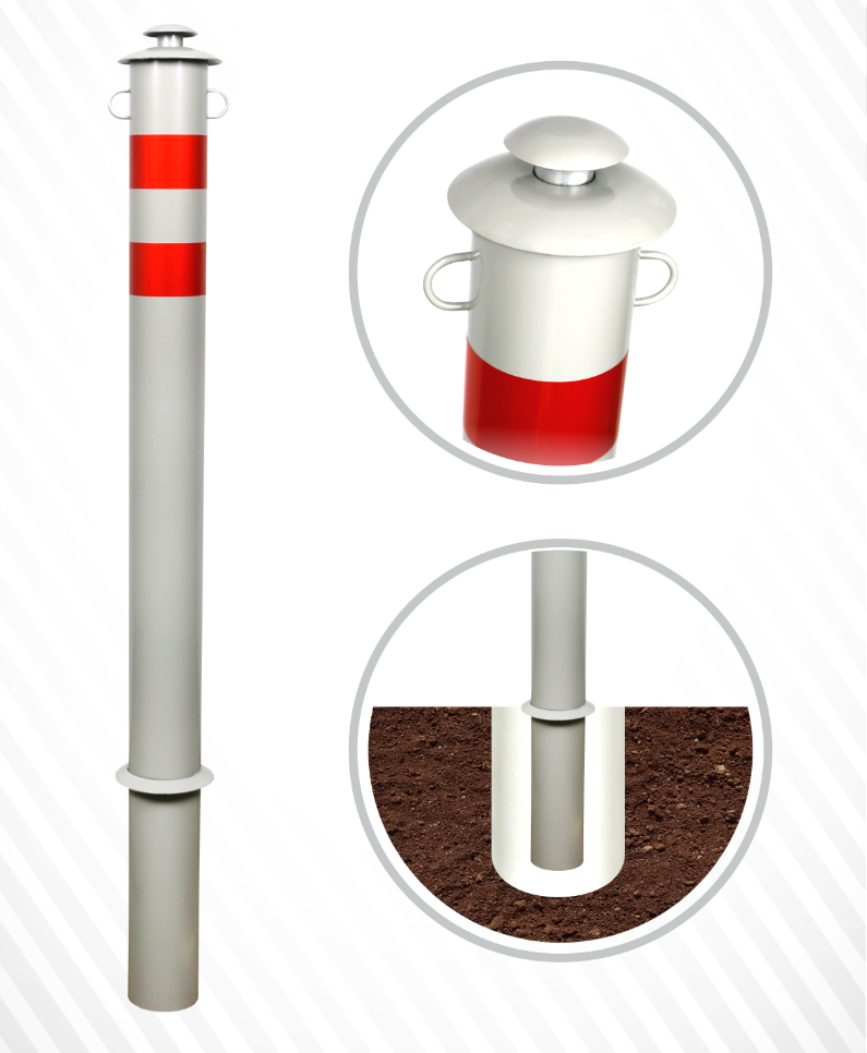 Бетонируемый столбик СБ-76.000 СБ