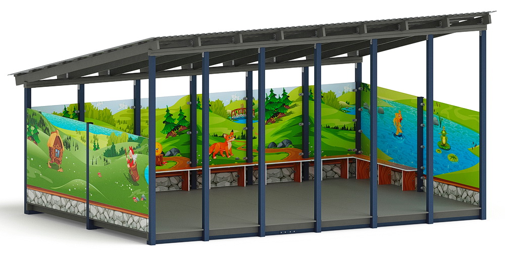 Теневой навес (В гостях у сказки) МФ 71.6.4-12