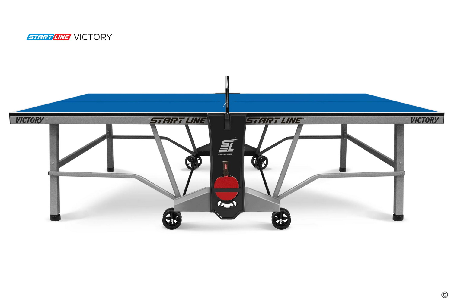 Стол теннисный СТАРТ ЛАЙН Victory Синий с сеткой