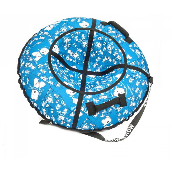 Тюбинг STANDART Собачки в лазури 100 см