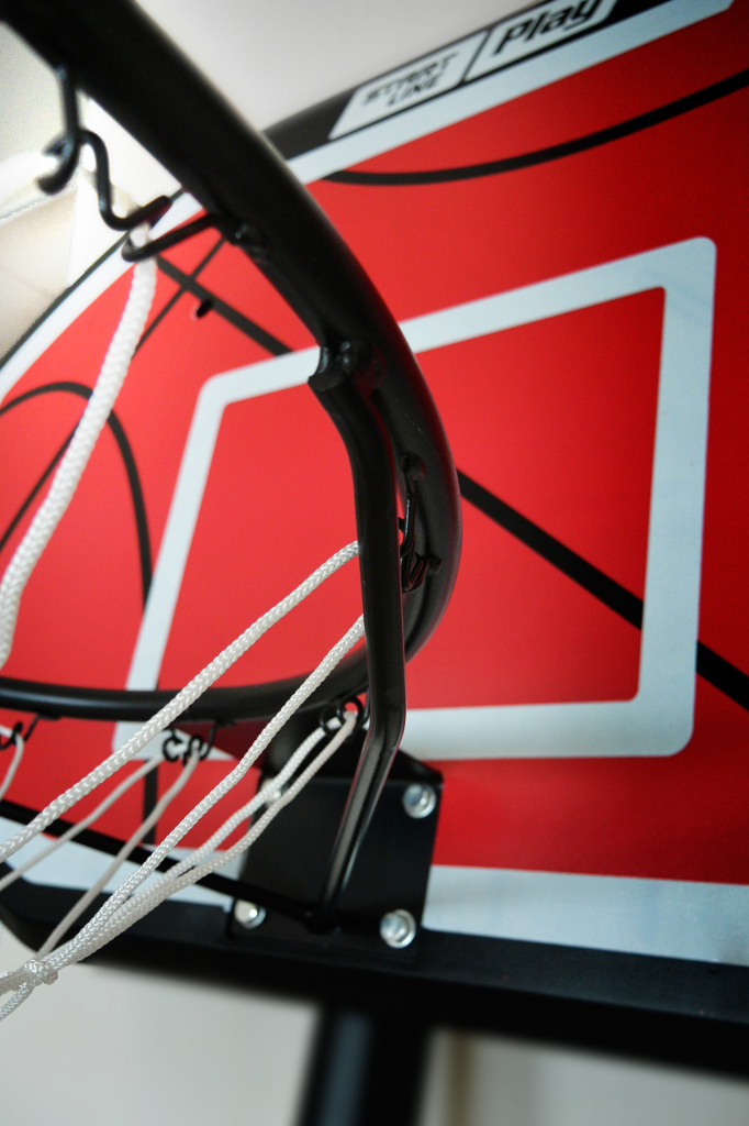 Баскетбольная стойка Standard-019 с возвратным механизмом START LINE Play