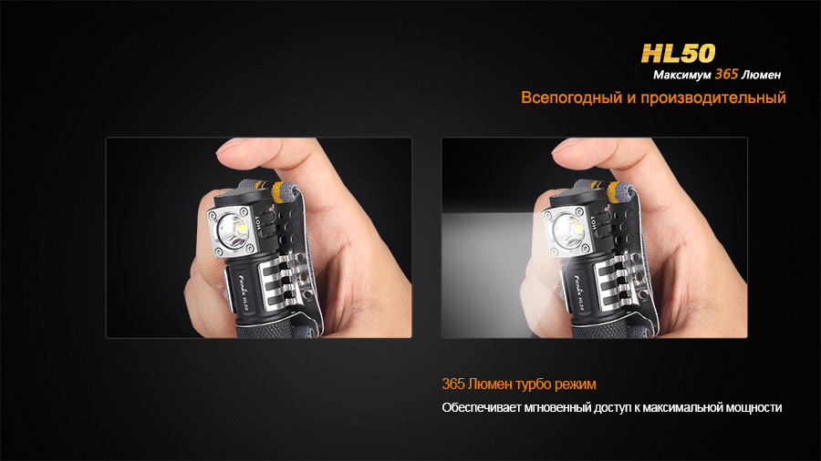 Налобный фонарь Fenix HL50 Cree XM-L2 (Т6)