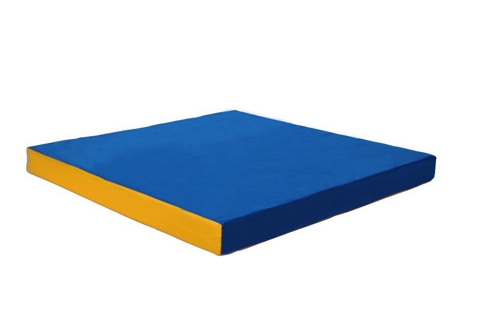 Мат № 9 (100 х 150 х 10) сине/жёлтый