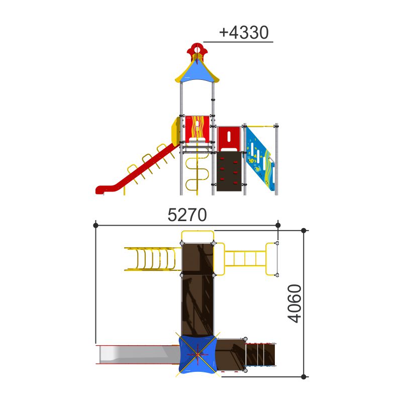 Детская площадка «Romana 101.10.00»