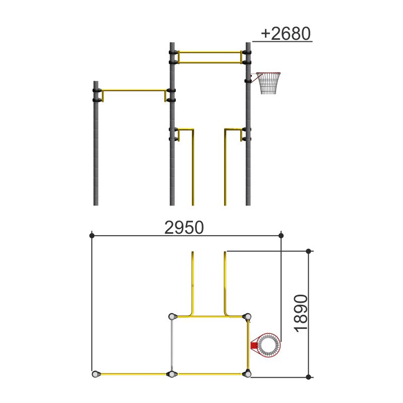 Спортивный комплекс Romana 201.05.00