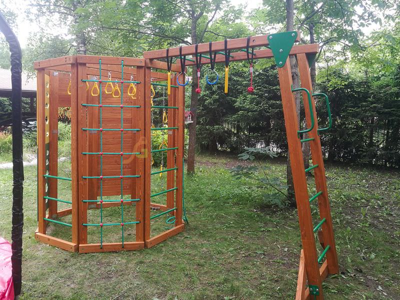 Детский спортивный комплекс WorkOut с рукоходом