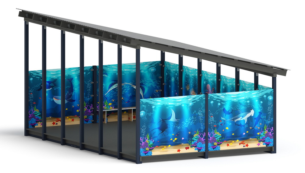 Теневой навес (Морской) МФ 71.6.4-04