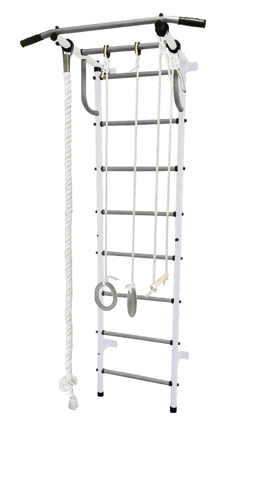 Детская шведская стенка ДСК Пионер С2НМ сине/желтый