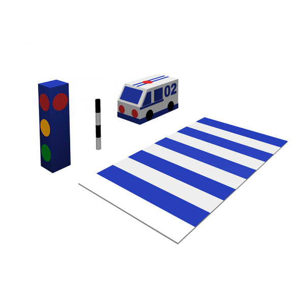 Дидактический модуль ГРАМОТНЫЙ ПЕШЕХОД Romana (ДМФ-МК-08.96.03)