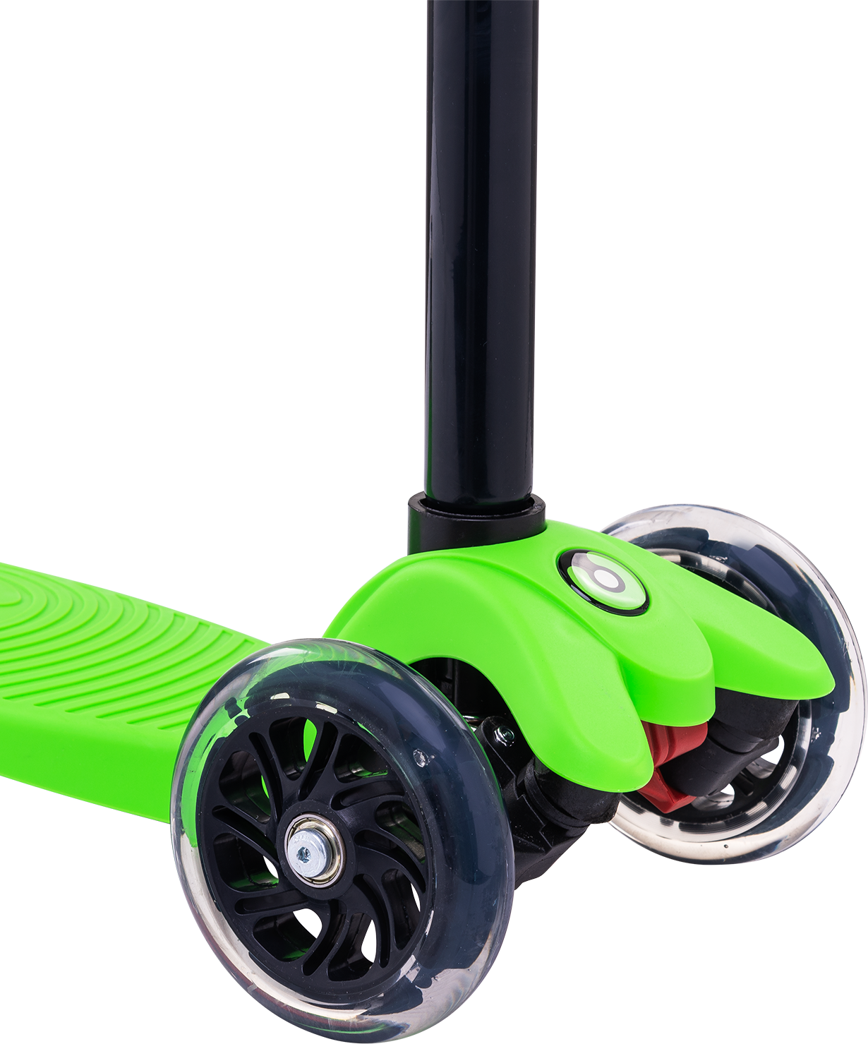 Самокат 3-колесный Snappy 3D, 120/80 мм, зеленый