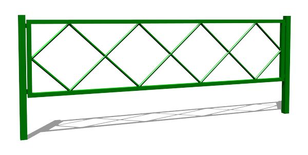 Газонное ограждение ZION ОГ-07 (ОГ007)