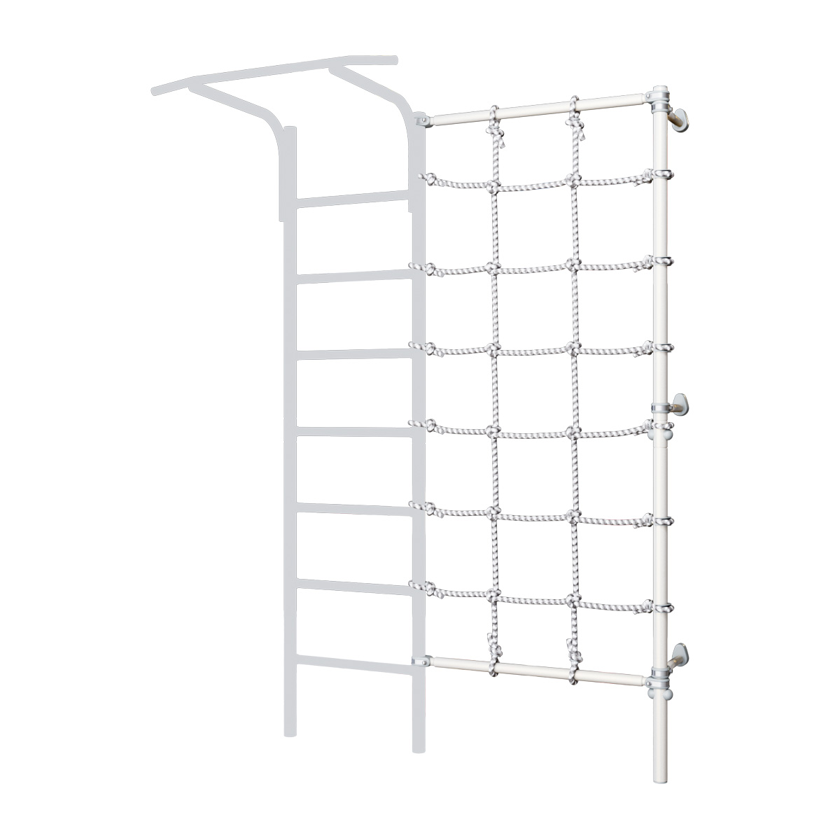 Комплект с канатным лазом пристенный Dop7 Romana (6.18.00-45) белый прованс