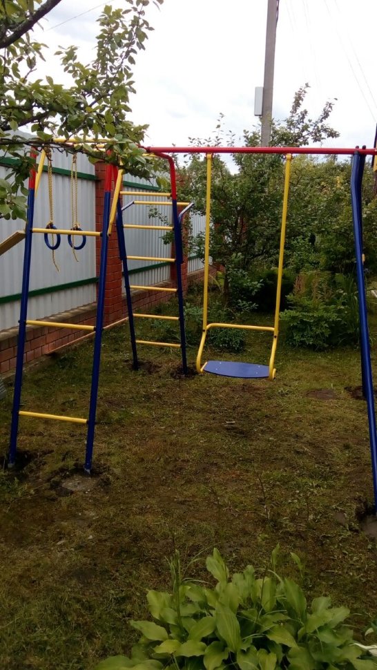 Уличный детский спортивный комплекс для дачи (ДСК) "Пионер Юла ТК"