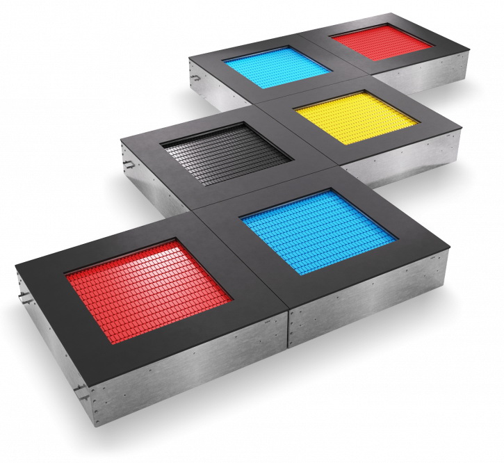 Батут встраиваемый Квадрат 135 Romana