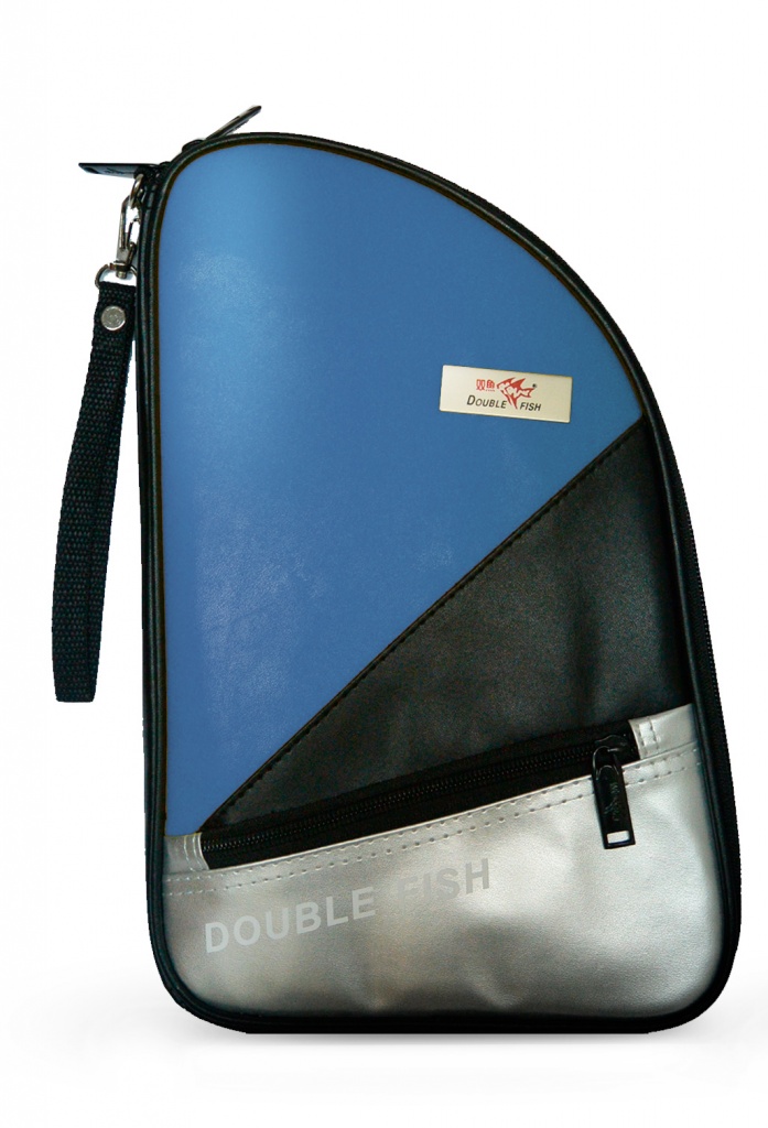 Чехол DOUBLE FISH для теннисной ракетки СИНИЙ