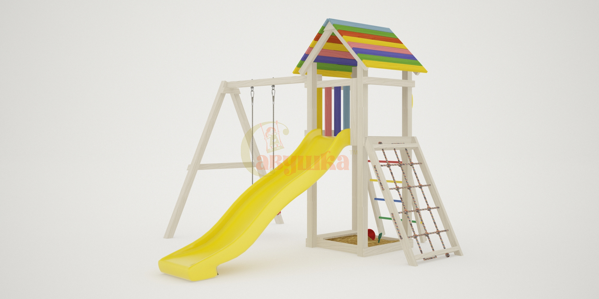 Детская площадка Савушка Мастер-7 (White Color)