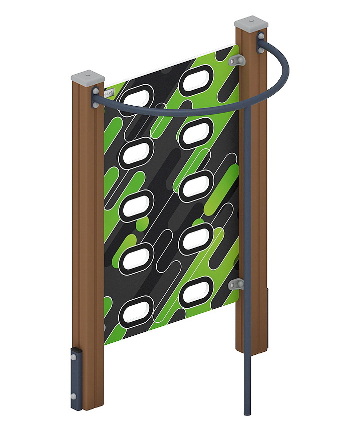 СТЕНКА ДЛЯ ЛАЗАНЬЯ для детской площадки Тип 2 - СО 1.20.05-01