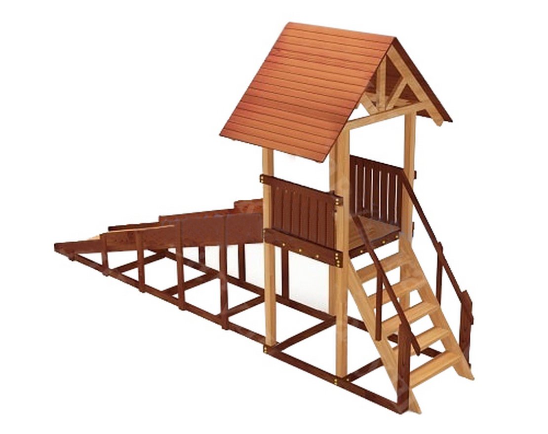 Зимняя горка ЗИМА 5 Савушка (скат 5 м)