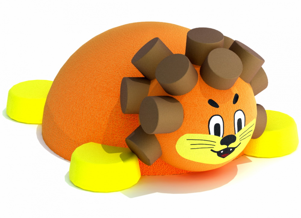 Резиновая 3D-фигура ZION Львенок (для парков и детских площадок)