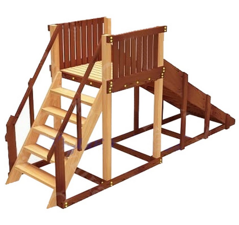 Зимняя горка ЗИМА 2 Савушка (скат 3 м)