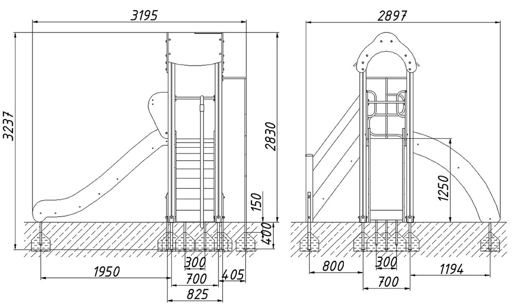 Детский игровой комплекс ZION Затея (КД056)