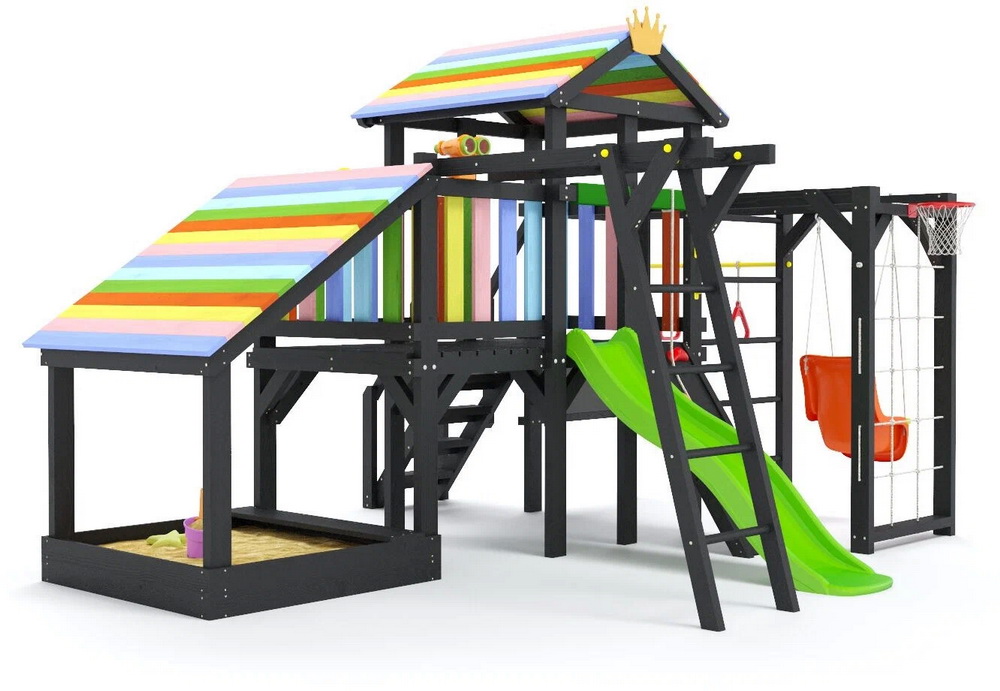 Детская площадка Савушка 10 (Black)