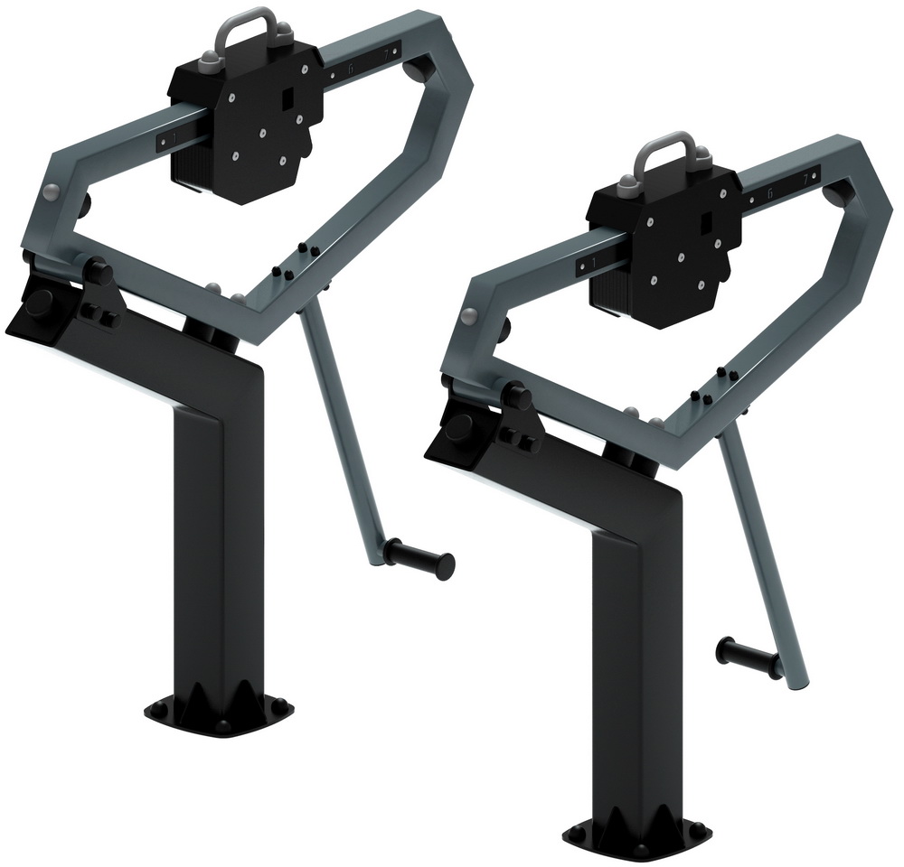 Тренажер уличный ПРИСЕДАНИЯ (серый) СТ 025-13.П